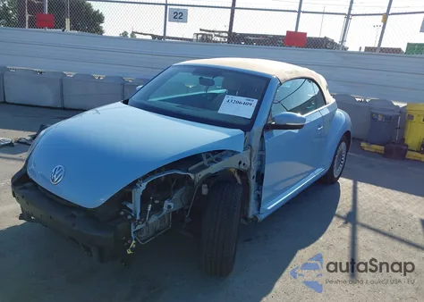 2013 Volkswagen Beetle 2.5L z USA, uszkodzony, nr VIN 3VW5P7AT9DM831631